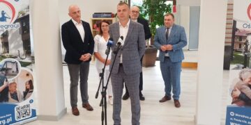 Program "Lubuszanie zdrowi w pracy 2025-2026" - konferencja w Ośrodku Integracji Społecznej (fot. Piotr Bakselerowicz)