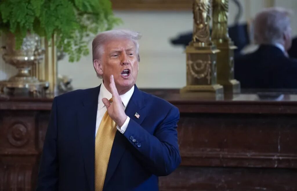 Donald Trump, fot. PAP/EPA/ABACAPRESS.COM POOL/Yuri Gripas /ABACAPRESS.COM / POOL