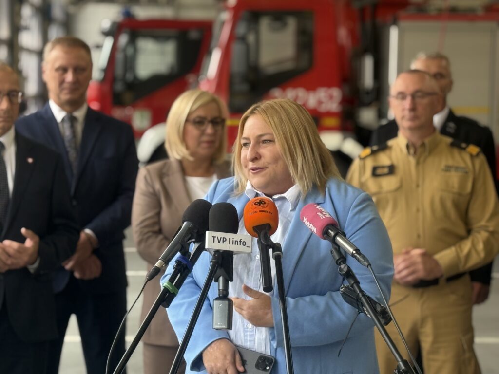 Ministra klimatu i środowiska Paulina Hennig-Kloska w Zielonej Górze Radio Zachód - Lubuskie