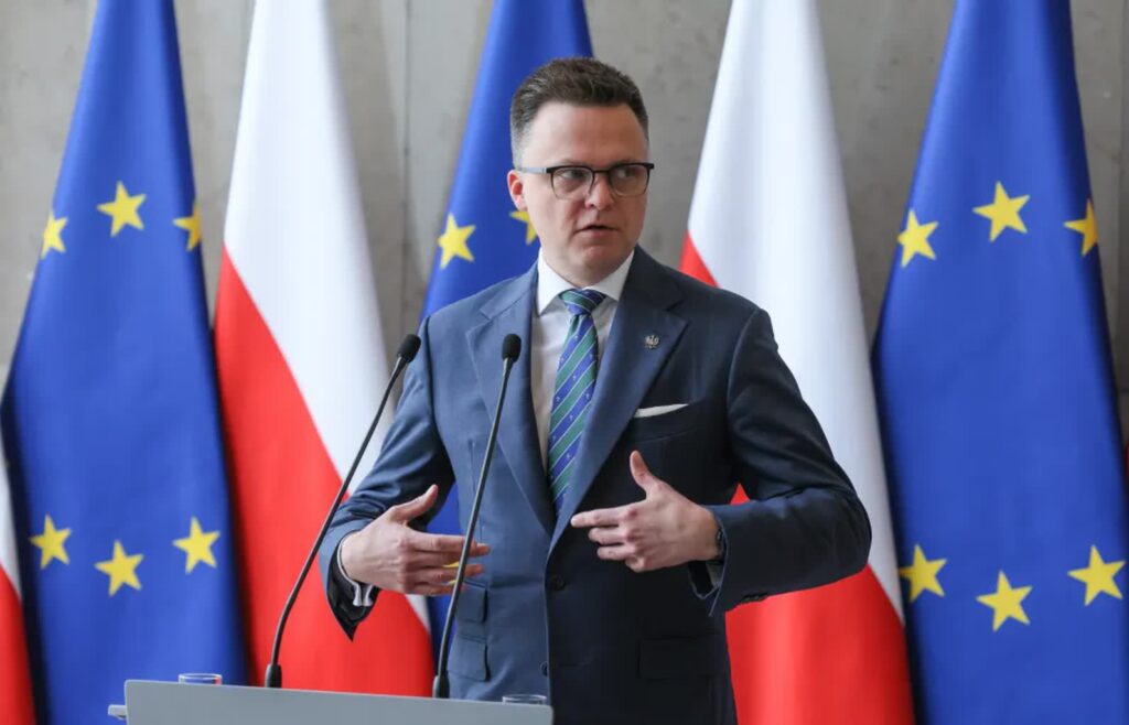 Szymon Hołownia. Fot. PAP/Rafał Guz