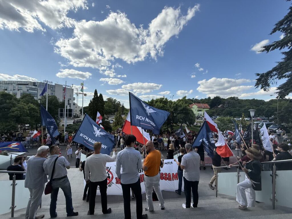 Protest w Zielonej Górze. Chodzi o politykę migracyjną Radio Zachód - Lubuskie