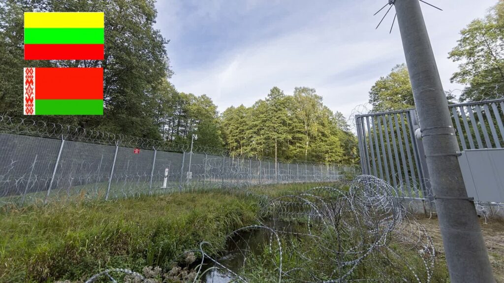 Litwa: nielegalni migranci obrzucili straż graniczną kamieniami 3 Granica Litwy i Białorusi. Fot. Wikipedia