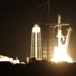 Start rakiety Falcon 9 Fot. PAP/Leszek Szymański