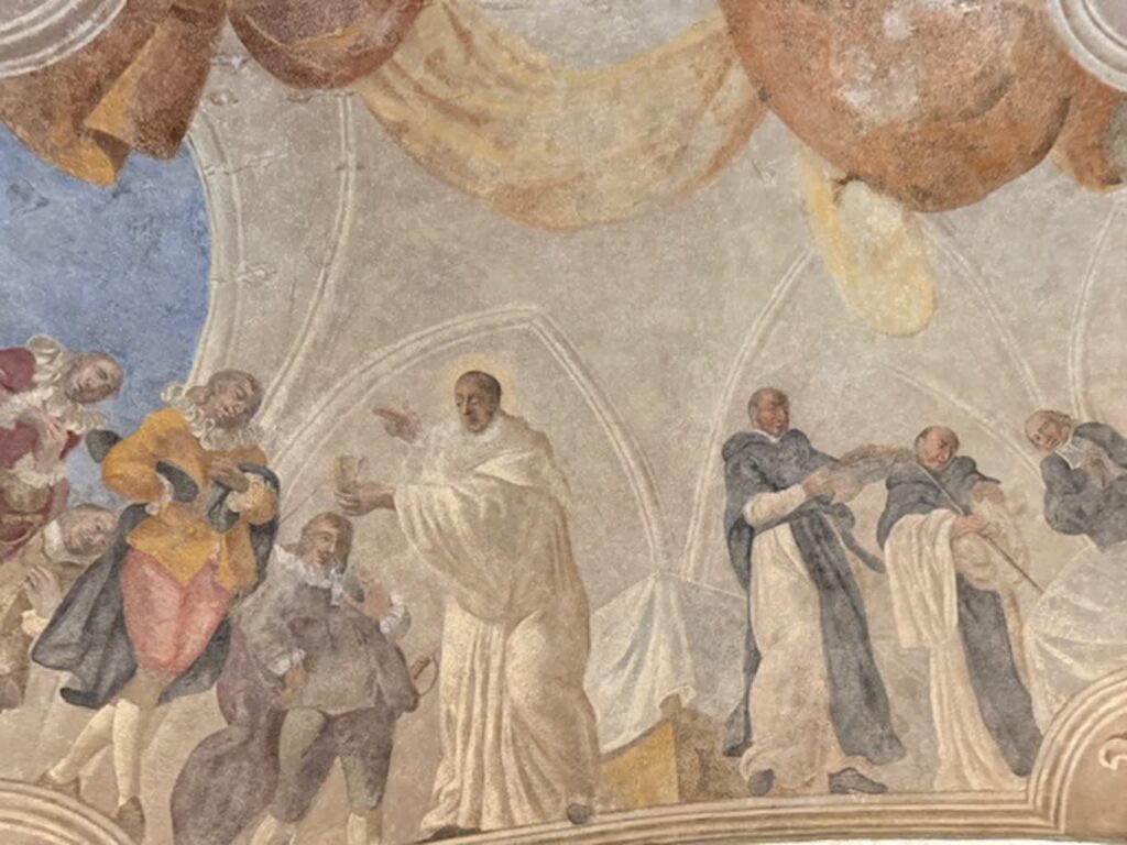 Barokowe freski odkryte w Paradyżu 4 Barokowe freski odkryte w Paradyżu Radio Zachód - Lubuskie