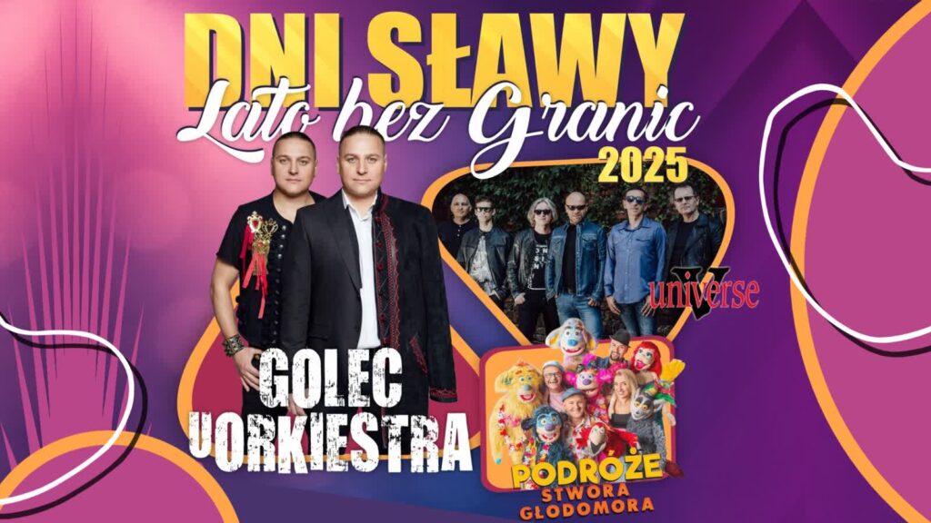 Dni Sławy plakat organizatora