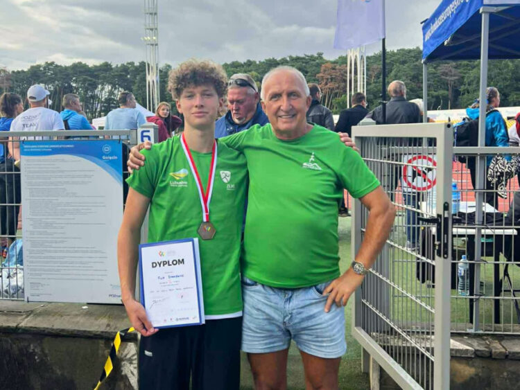 Filip Staniewicz z brązem i kolejnym rekordem życiowym 9 fot. Facebook/Mirosław Krzyżanowski