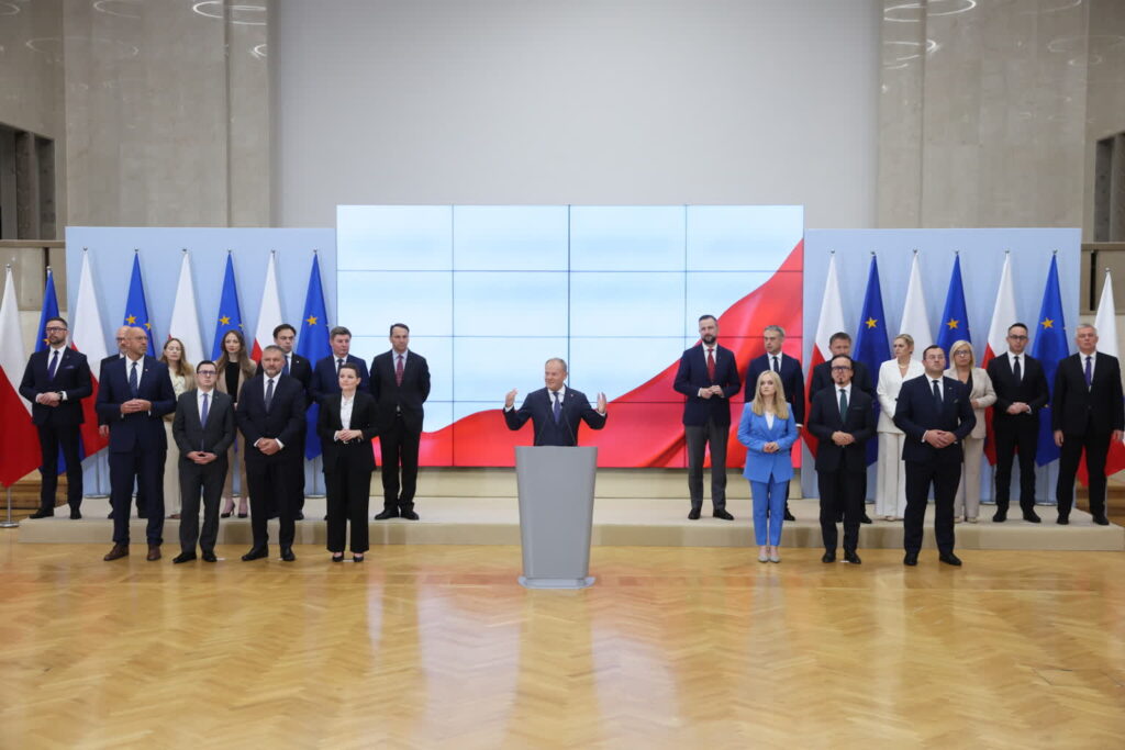 Ogłoszenie rekonstrukcji rządu (PAP/Leszek Szymański)