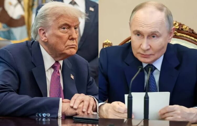 Donald Trump i Władimir Putin Fot. PAP/EPA/KEN CEDENO/POOL/VYACHESLAV PROKOFYEV/SPUTNIK/KREMLIN POOL