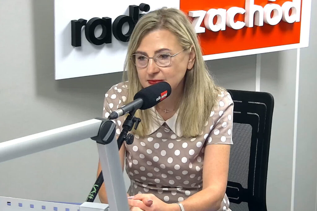 Ewa Dominiak prezes Zarządu Oddziału ZNP w Gorzowie Radio Zachód - Lubuskie