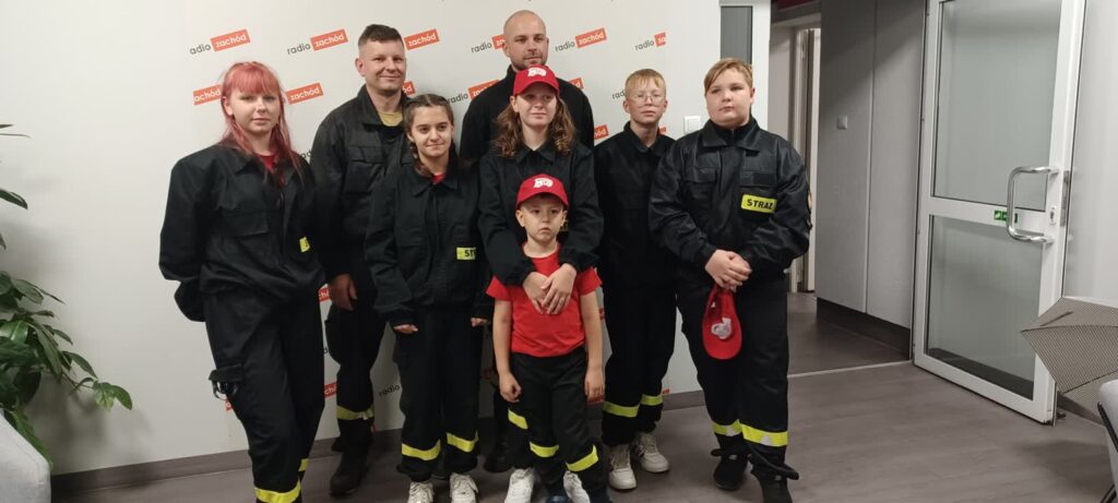 Młodzieżowa Drużyna Pożarnicza Bieżyce w akcji Radio Zachód - Lubuskie