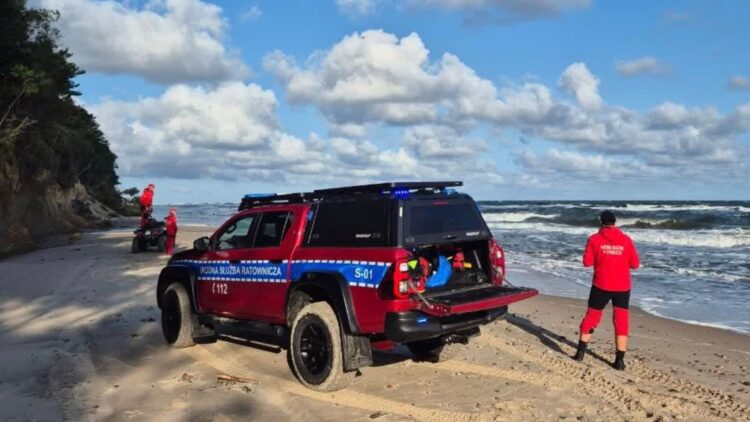 Poszukiwania 16-latka w Bałtyku. Fot. Wodna Służba Ratownicza/FB