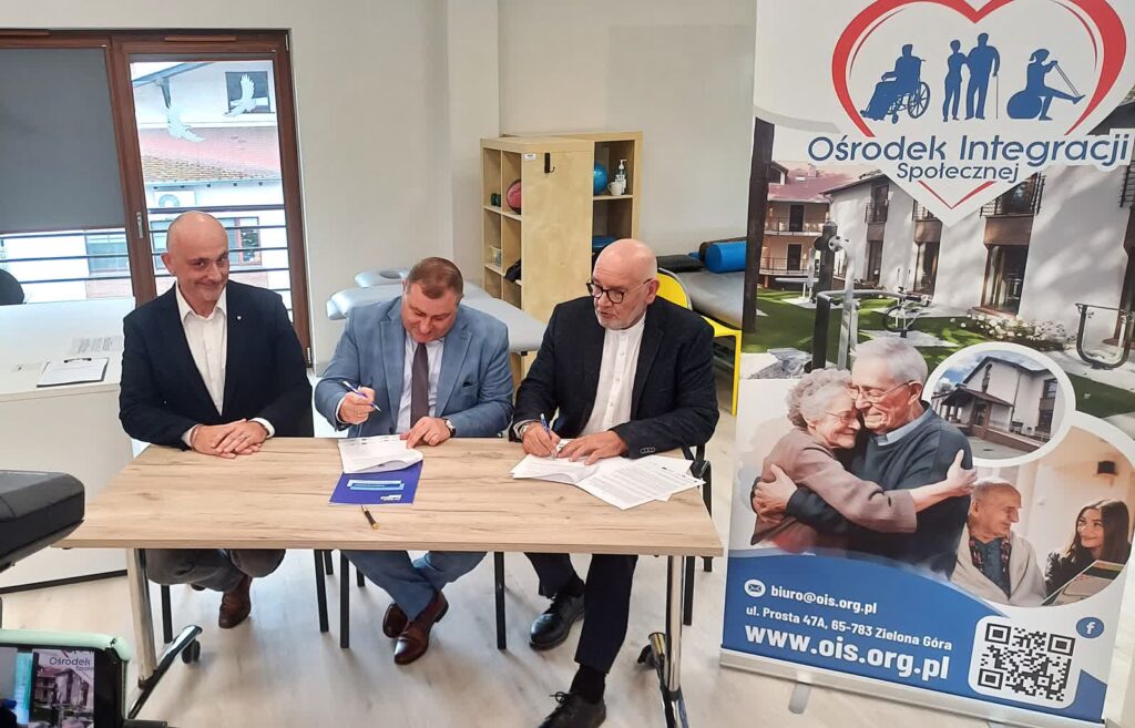 Program "Lubuszanie zdrowi w pracy 2025-2026" - konferencja w Ośrodku Integracji Społecznej (fot. Piotr Bakselerowicz)