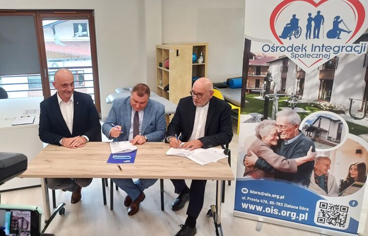 Program "Lubuszanie zdrowi w pracy 2025-2026" - konferencja w Ośrodku Integracji Społecznej (fot. Piotr Bakselerowicz)