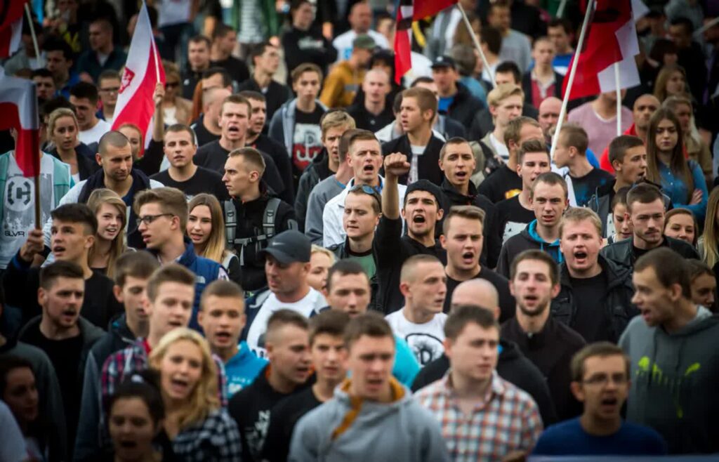 Protesty. Fot. PAP/Tytus Żmijewski