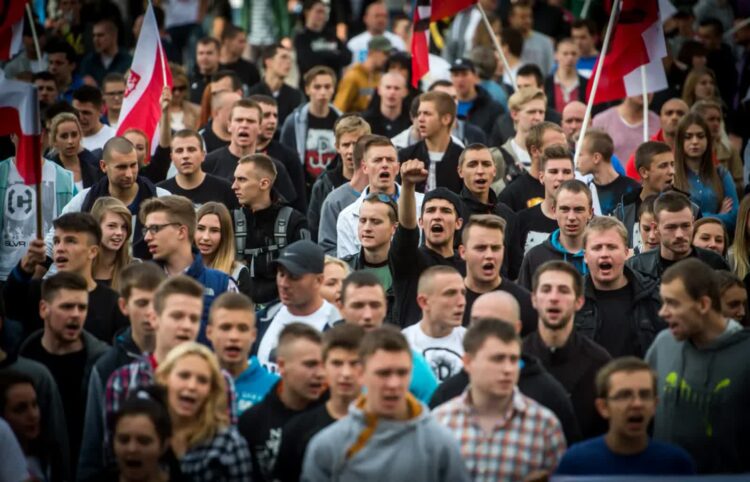 Protesty. Fot. PAP/Tytus Żmijewski