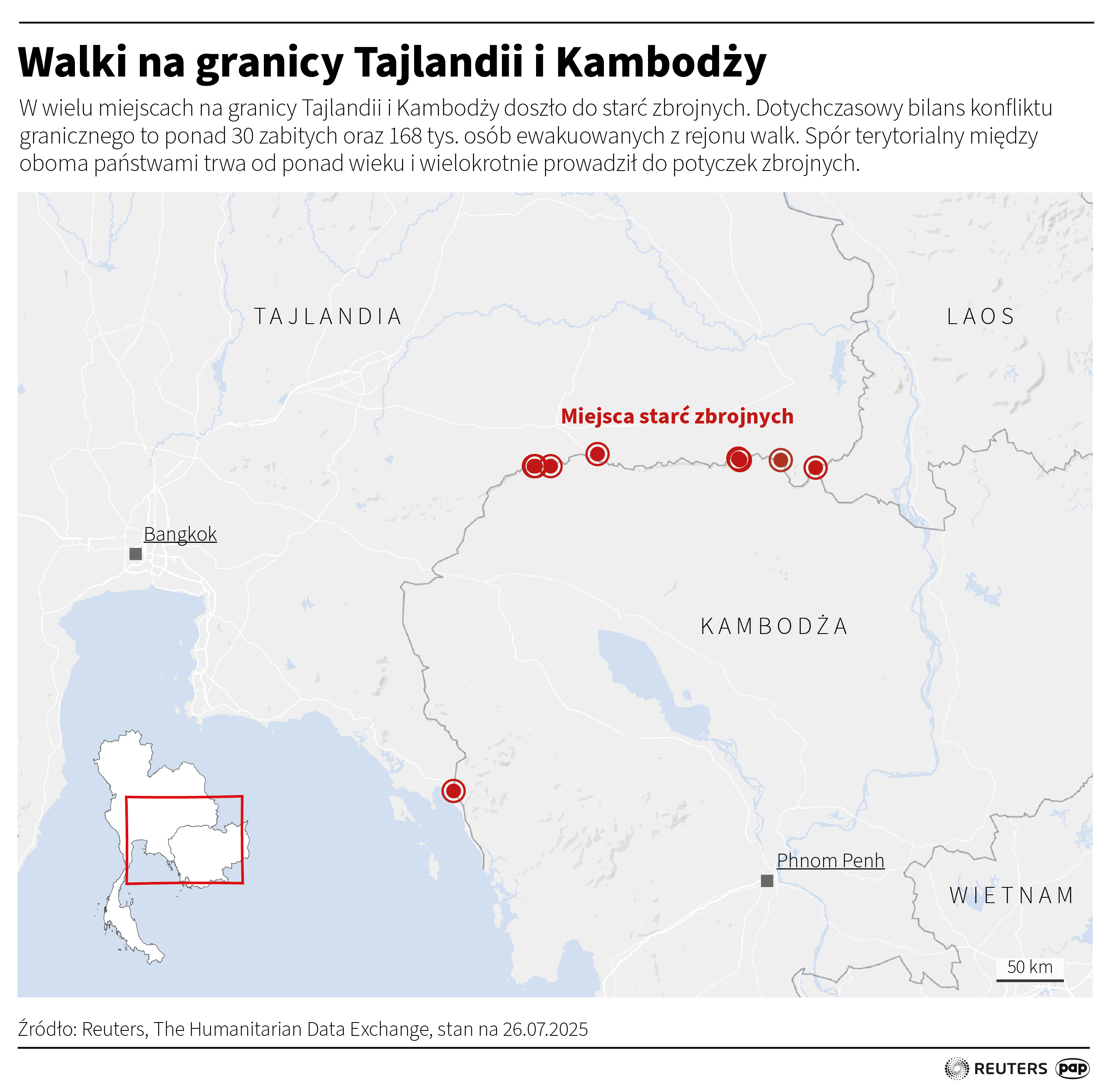 Czy dojdzie do porozumienia między Kambodżą a Tajlandią? Rozpoczynają się negocjacje