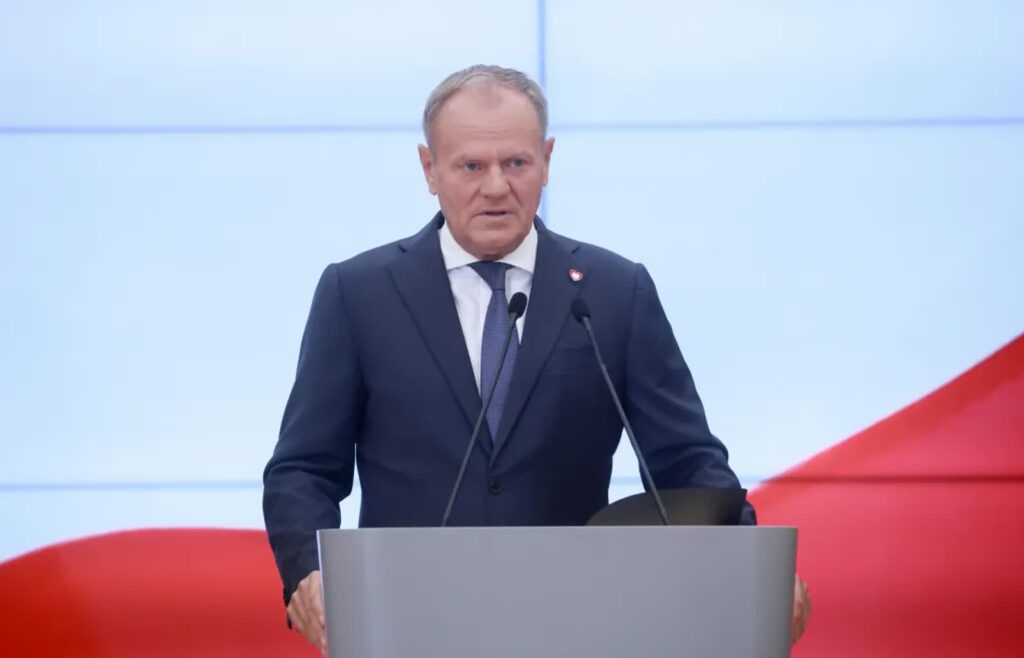 Premier Donald Tusk. Fot. PAP/Leszek Szymański