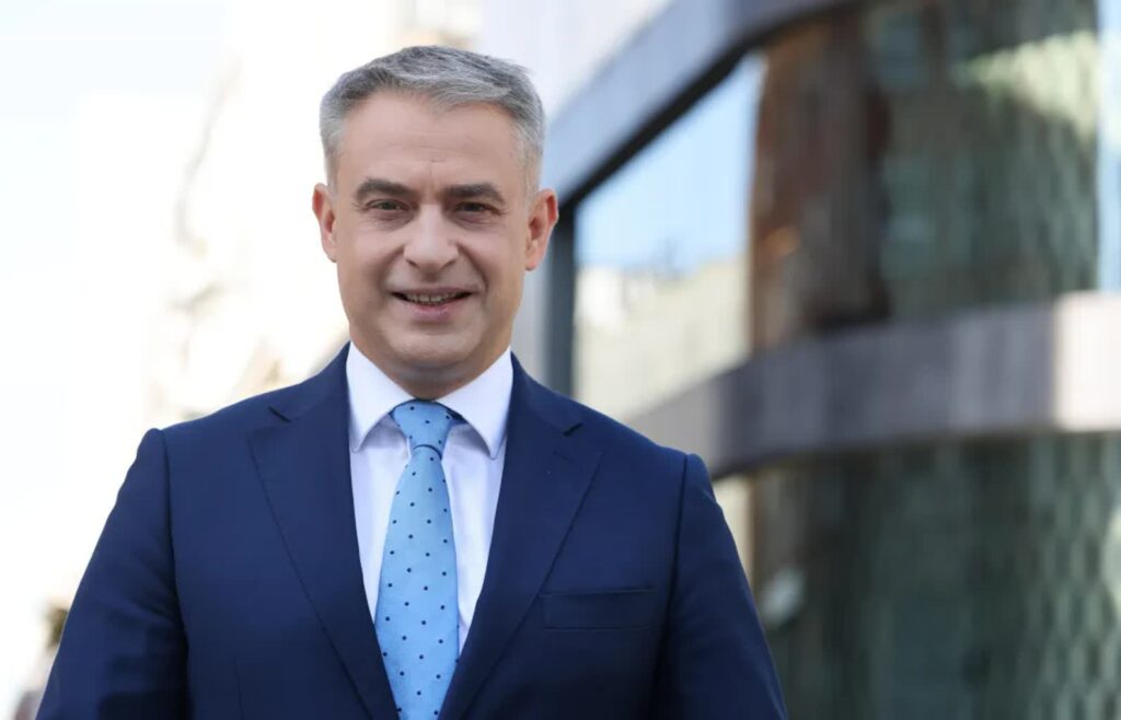 Wicepremier i minister cyfryzacji Krzysztof Gawkowski. Fot. PAP/Albert Zawada