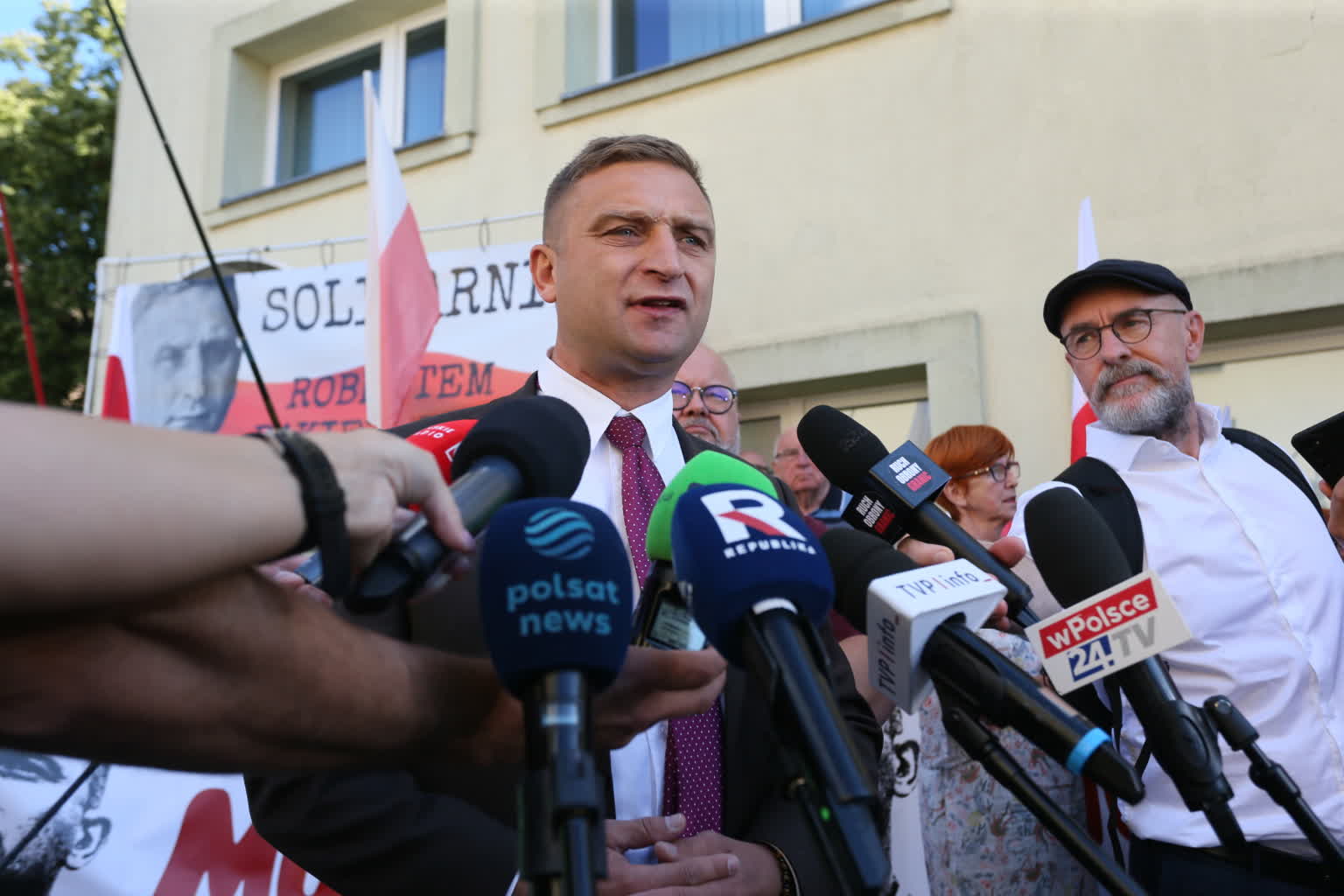 44-latek z Ruchu Obrony Granic odpowie przed sądem