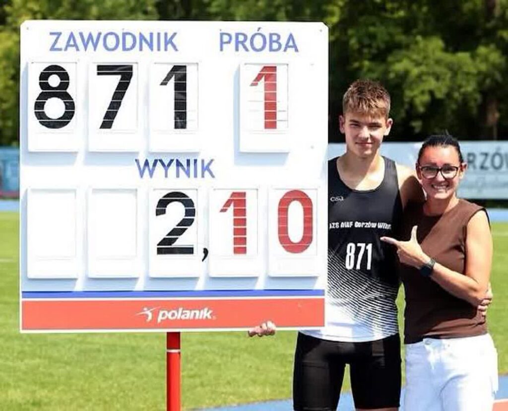 Mateusz Posmyk z rekordem i finałem fot. AZS AWF Gorzów Wlkp.