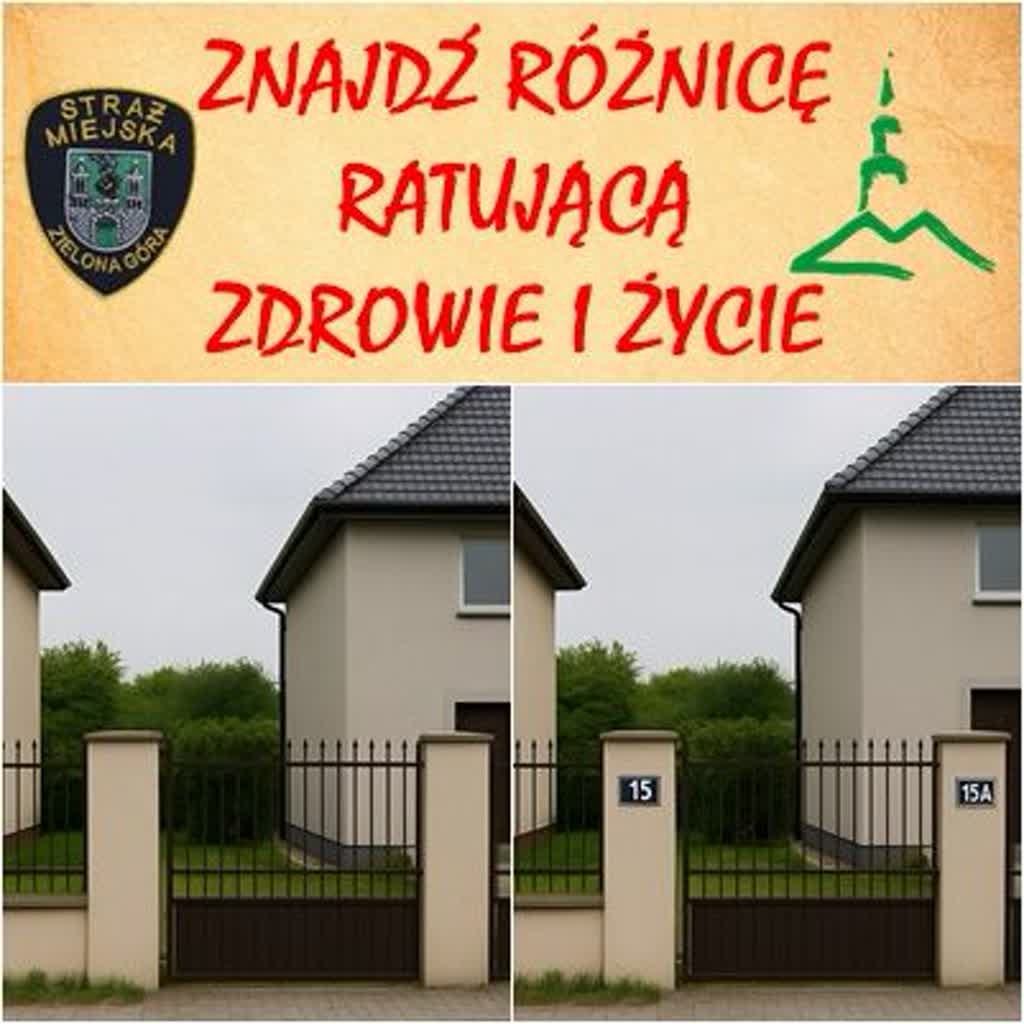 Pamiętajmy o odpowiednim zamontowaniu numerów porządkowych na budynkach Radio Zachód - Lubuskie