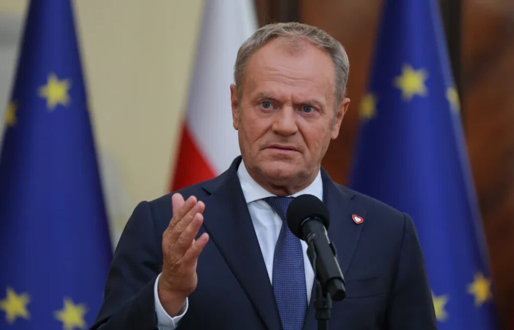 Donald Tusk Fot. PAP/Paweł Supernak