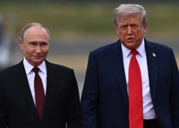 Władimir Putin i Donald Trump. Fot. PAP/EPA / SERGEY BOBYLEV/SPUTNIK/KREMLIN POOL