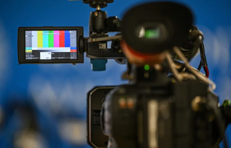 Kamera telewizyjna. Zdj. ilustracyjne. Fot. PAP/Darek Delmanowicz