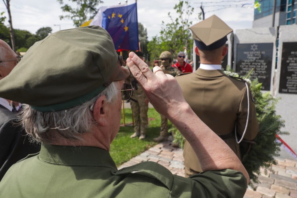 WARSZAWA 81. ROCZNICA POWSTANIA WARSZAWSKIEGO GĘSIÓWKA. Fot. PAP/Tomasz Gzell