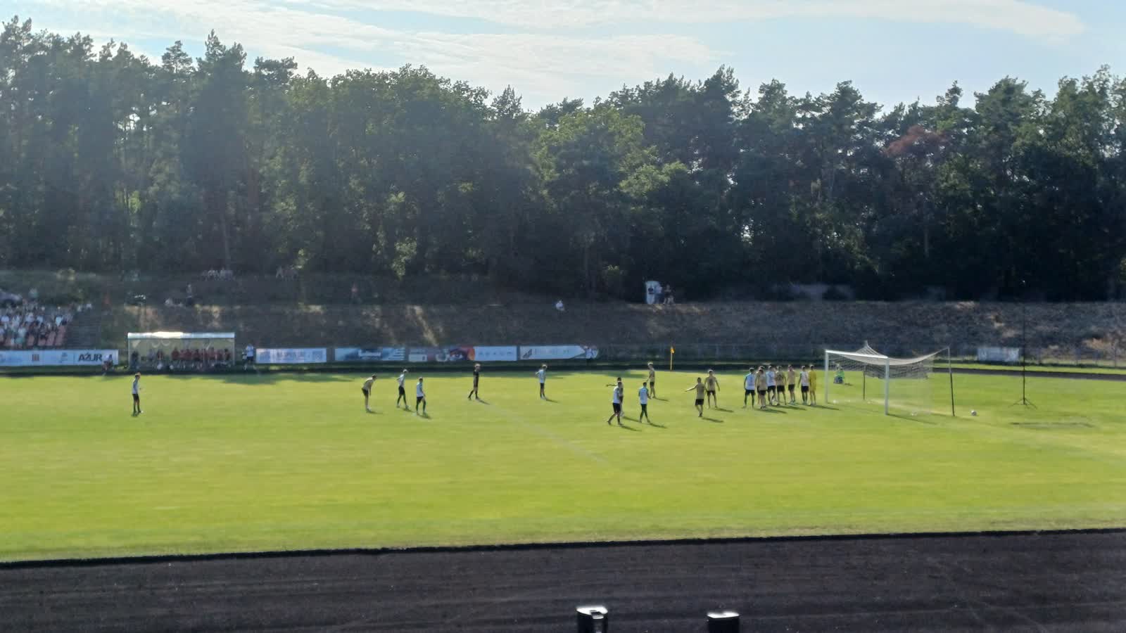 Dwie różne połowy w Gubinie