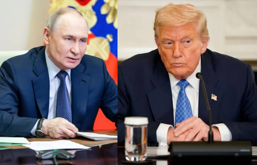 Władimir Putin (L) i Donald Trump. Fot. EPAGAVRIIL GRIGOROVSPUTNIKKREMLIN POOL EPANATHAN HOWARD POOL