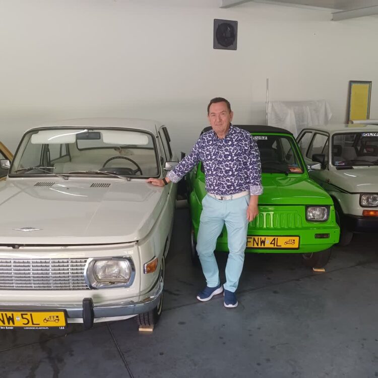 Stanisław Orzechowski z Nowej Soli, kolekcjoner aut klasyków Radio Zachód - Lubuskie