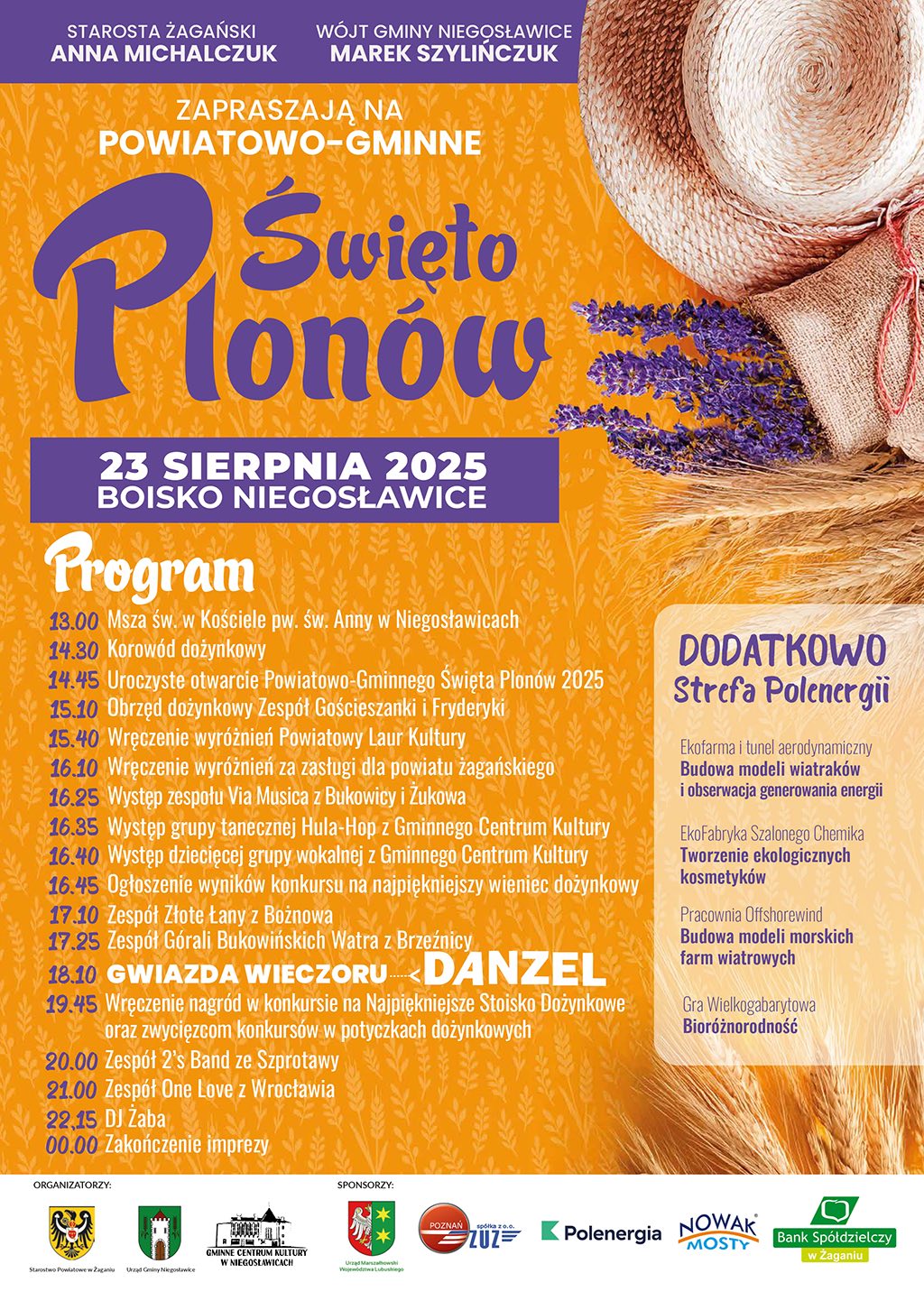 Powiatowy konkurs na najpiękniejszy wieniec dożynkowy Radio Zachód - Lubuskie