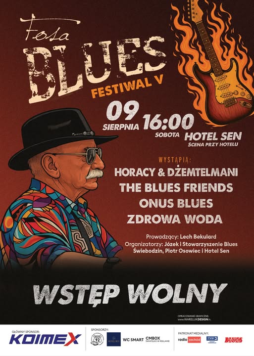 V Fosa Blues Festiwal w Świebodzinie 13 V Fosa Blues Festiwal w Świebodzinie Radio Zachód - Lubuskie