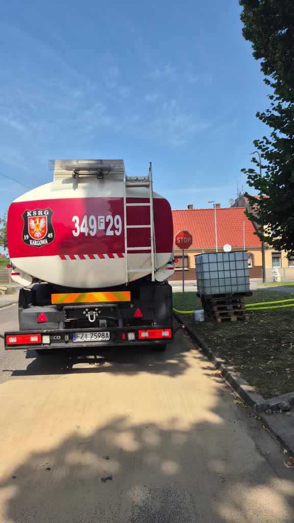 Trwa przywracanie dostępu do bieżącej wody w Chwalimiu i Kargowej