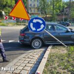 Krosno Odrzańskie. 18-latek uciekał przed policją skradzionym w Niemczech samochodem Audi (KPP Krosno Odrz.)