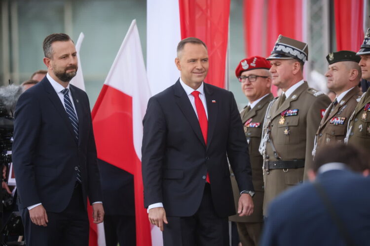 Władysław Kosiniak-Kamysz i Karol Nawrocki (PAP/Leszek Szymański)