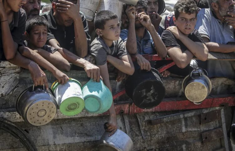 Strefa Gazy. Fot. PAP/EPA/MOHAMMED SABER