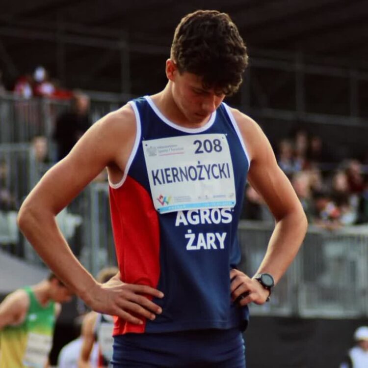 M. Kiernożycki w składzie reprezentacji Polski w ME U-20 Radio Zachód - Lubuskie