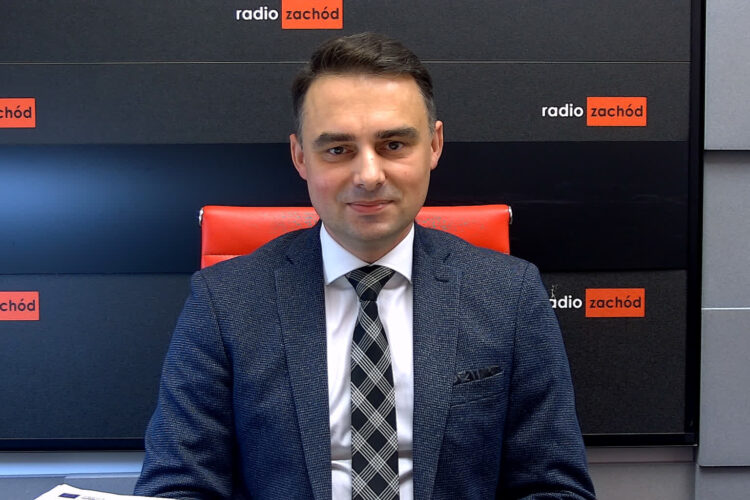 Tomasz Winiecki, prezes stowarzyszenia Lubuskie Trójmiasto Radio Zachód - Lubuskie