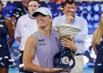 Iga Świątek. Fot. PAP/EPA/ MARK LYONS