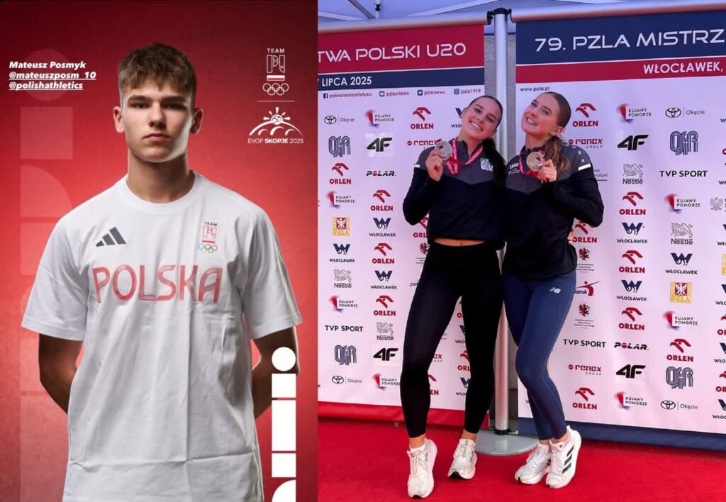 Gorzowska trójka już w Tampere fot. AZS AWF Gorzów Wlkp.