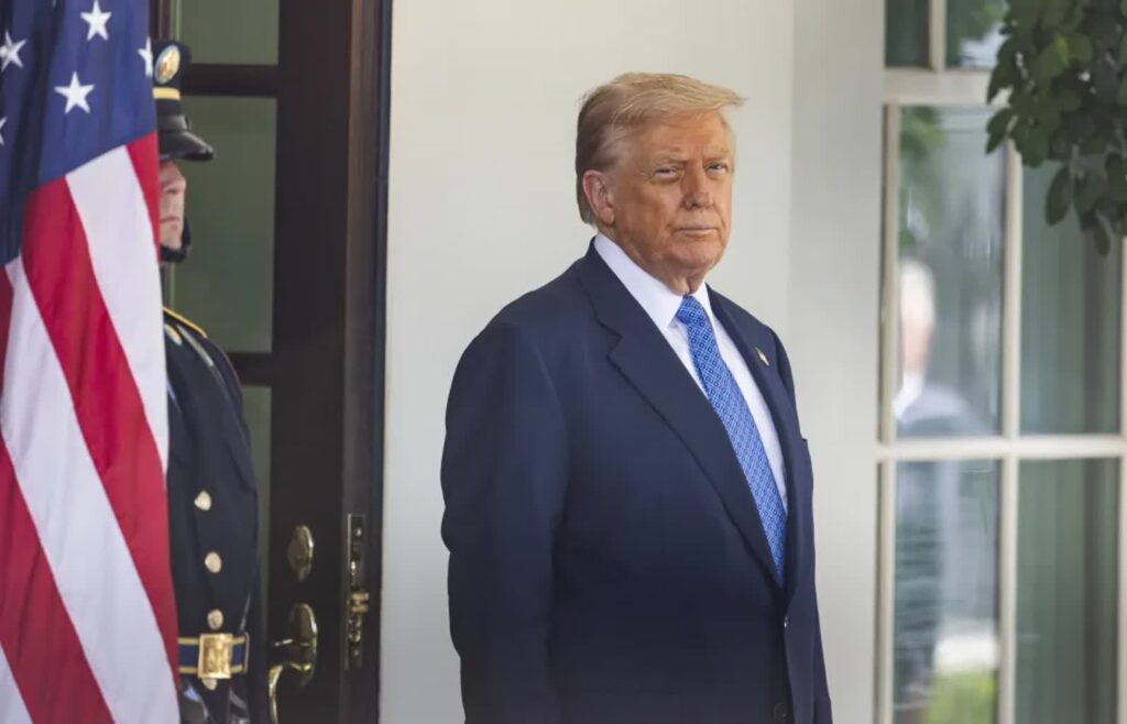 Donald Trump. Fot. EPA/JIM LO SCALZO