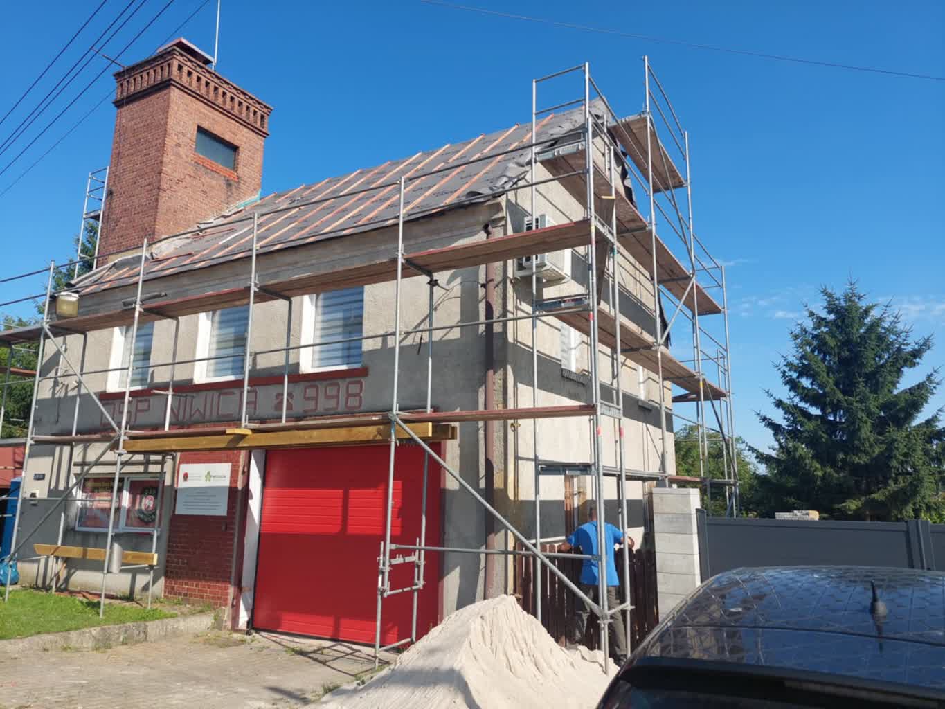 Przebudowa remizy OSP w Niwicy