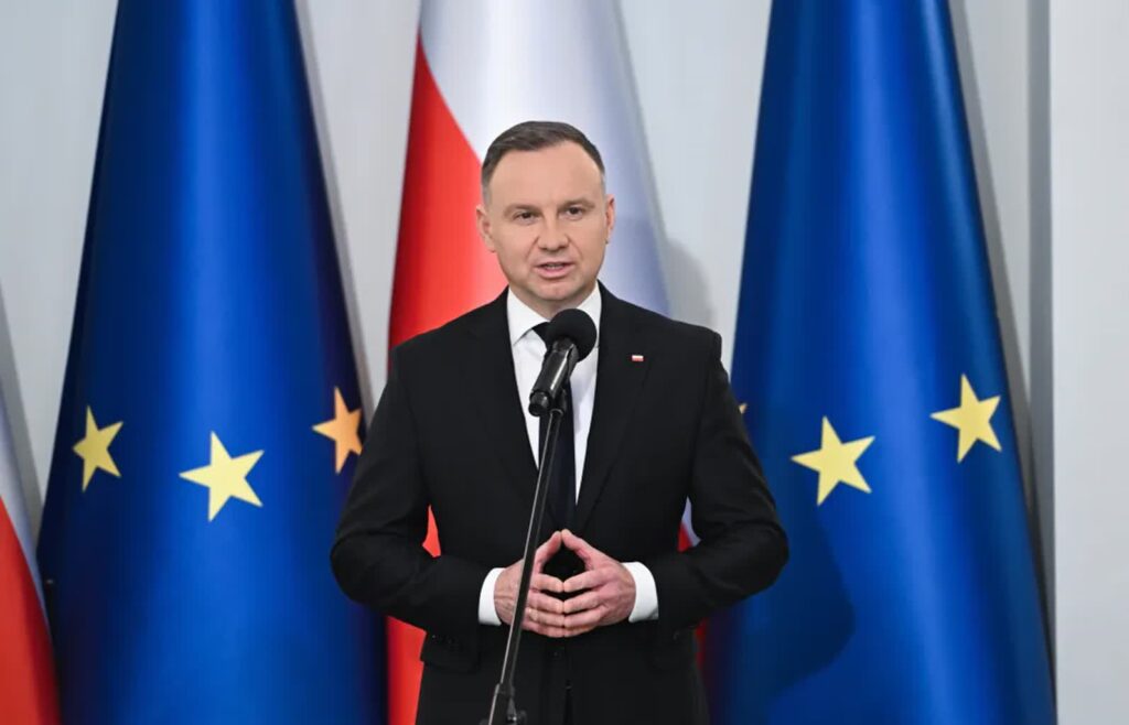 Prezydent RP Andrzej Duda. Fot. PAP/Radek Pietruszka