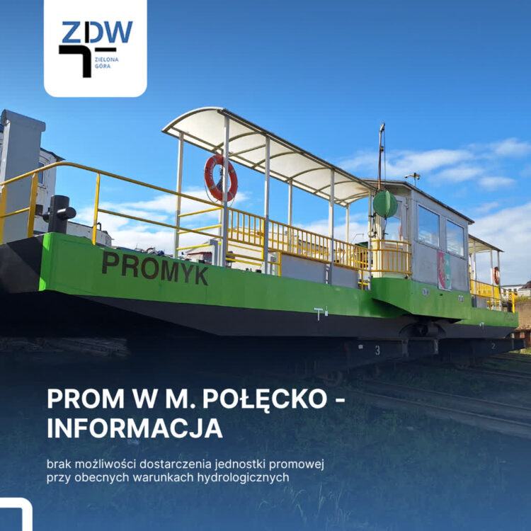 Prom w Połęcku nie wróci w terminie 9 fot. ZDW Zielona Góra