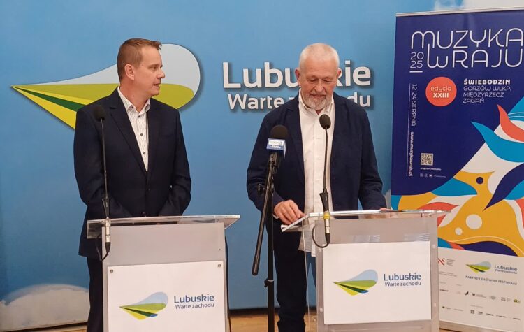 Zagra znów Muzyka w Raju, lecz poza klasztorem 9 12 sierpnia rozpoczyna się kolejna edycja festiwalu Muzyka w Raju - konferencja w UMWL (fot. Piotr Bakselerowicz)