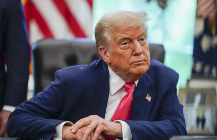 Donald Trump. Fot. PAP/EPA/WILL OLIVER / POOL