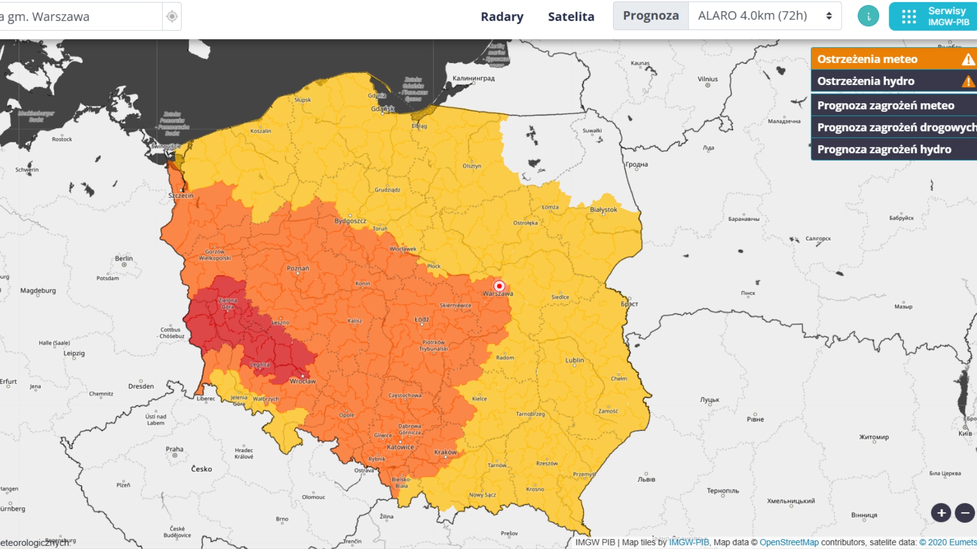 Żar leje się z nieba. Ostrzeżenia przed upałami w całym kraju Radio Zachód - Lubuskie
