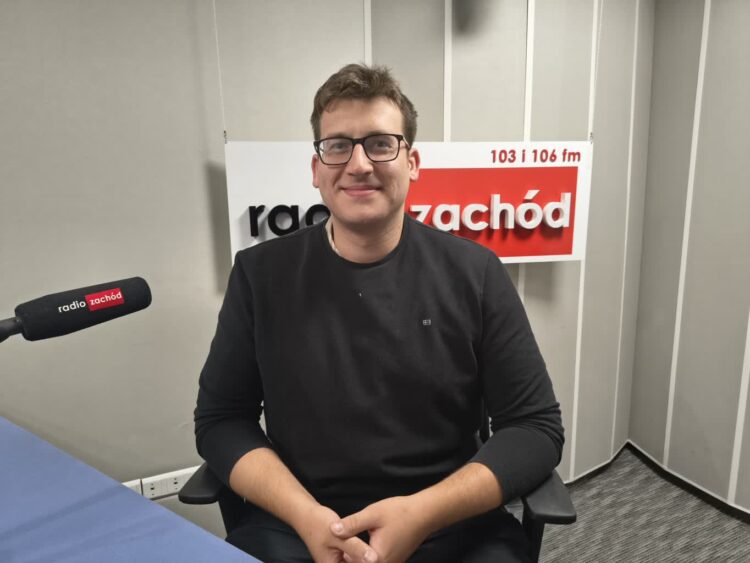 Mateusz Trzeciak, pszczelarz Radio Zachód - Lubuskie